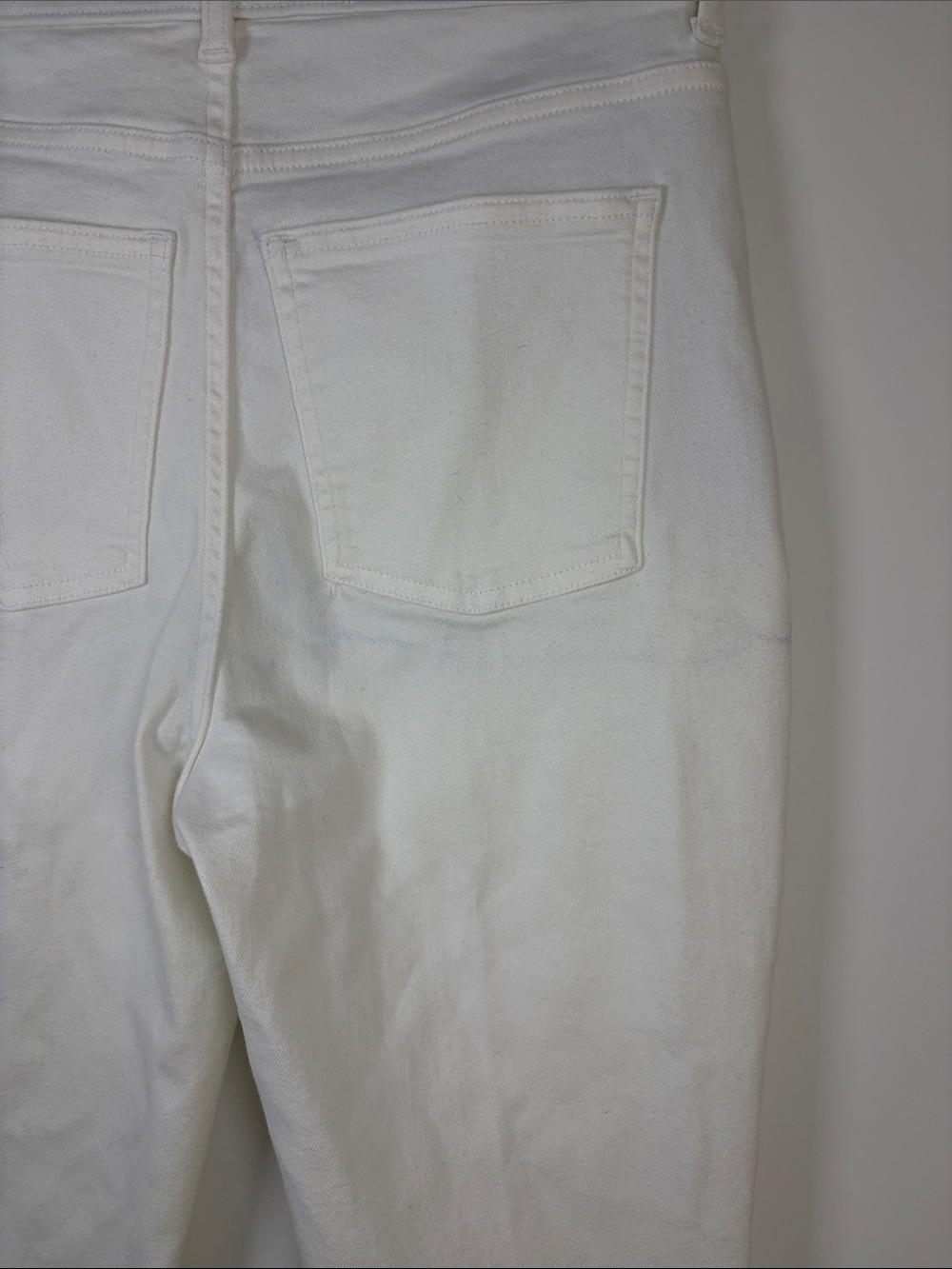 SPANX Lycra Flare High-Rise Jeans- Color: Linen Sz 10 *See Description* NWT Flaw - Picture 10 of 12